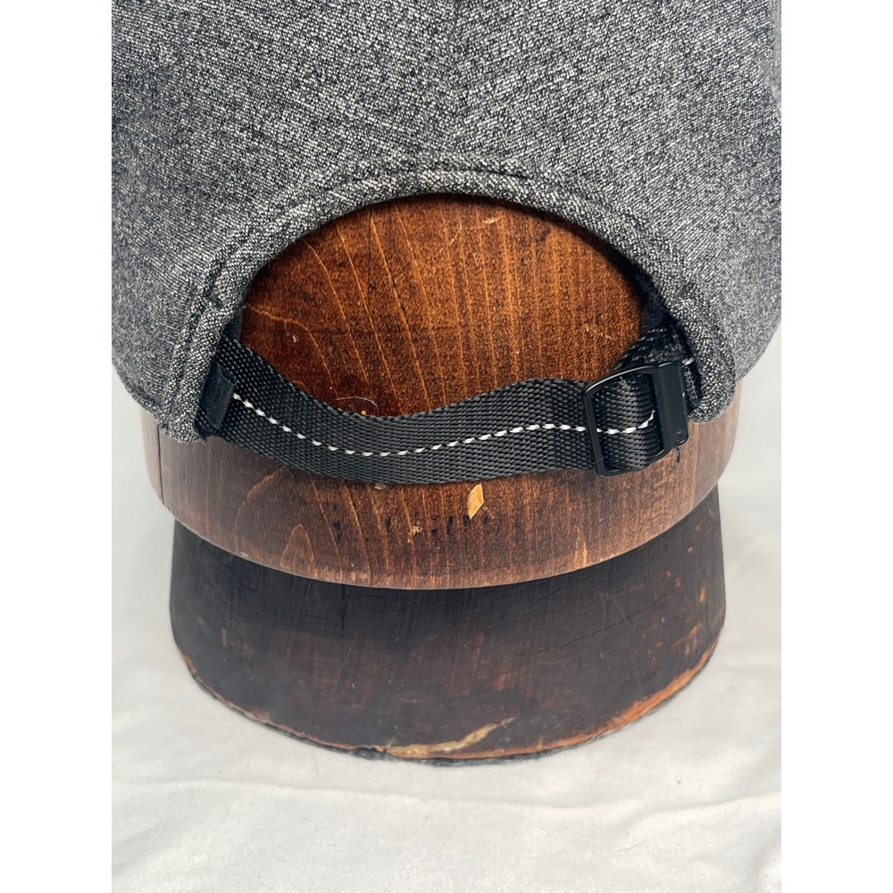 Lululemon Heathered Gray Baseball Cap Adjustable Strapback Hat OS Charcoal - Picture 4 of 8